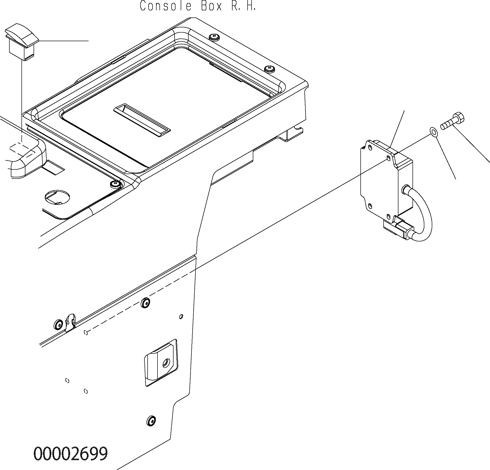Wheel Loaders Komatsu / WA150PZ-5 S/N H50001 - Up(wa150pz) / FLOOR (E.C.S.S. CONTROLLER)(K0-41 : K0210-14A1)