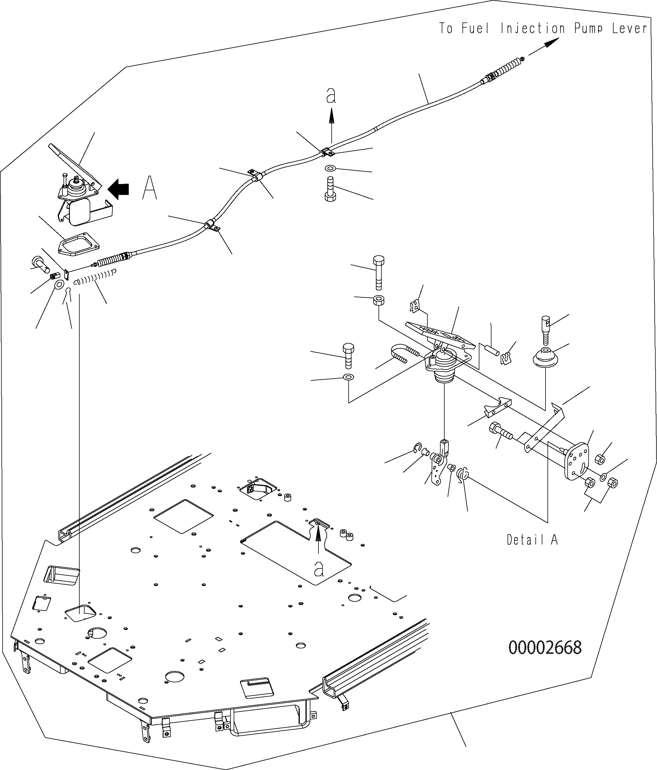 Wheel Loaders Komatsu / WA150PZ-5 S/N H50001 - Up(wa150pz) / FLOOR (ENGINE CONTROLLER)(K0-58 : K0210-27A0)
