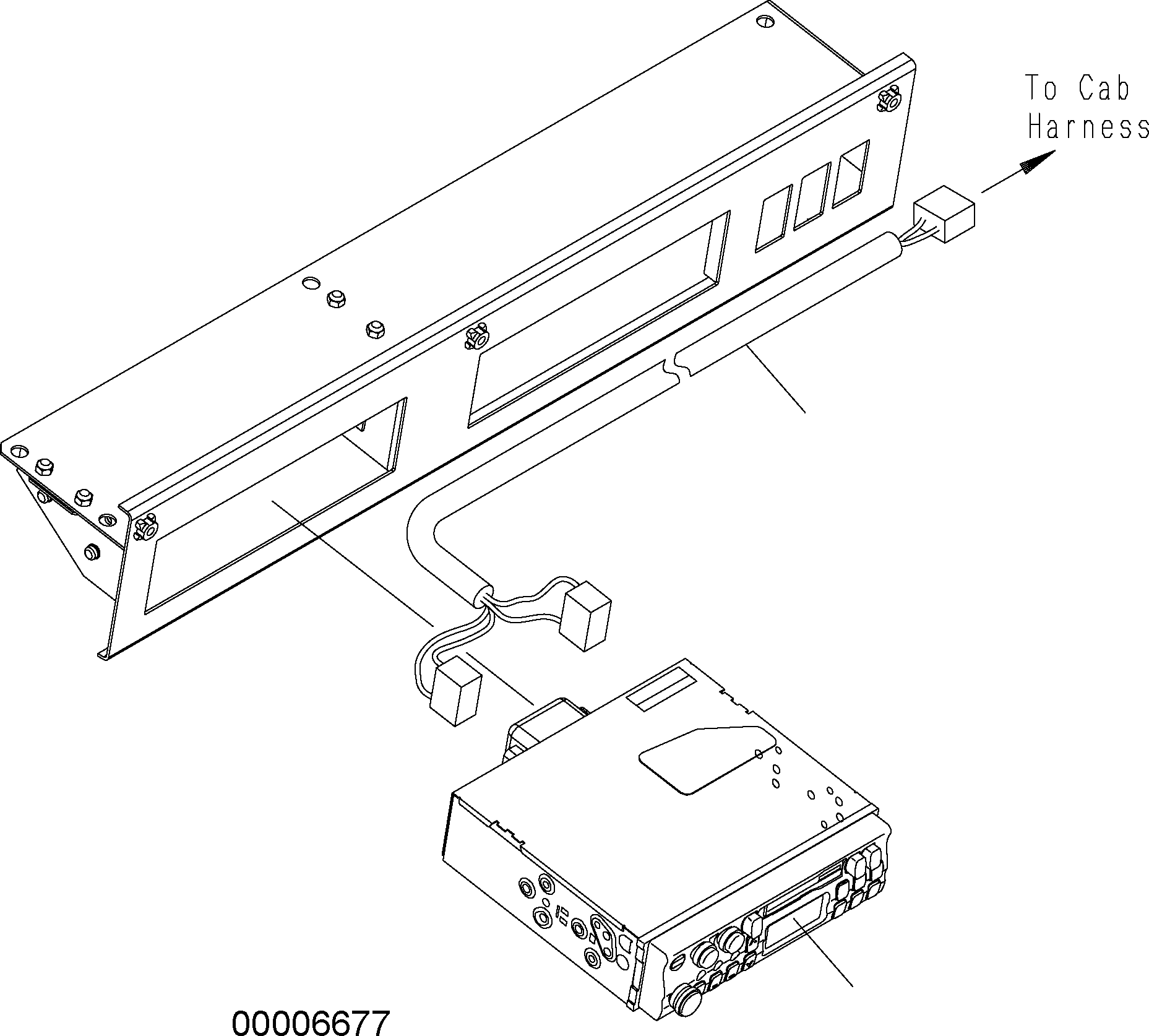 Wheel Loaders Komatsu / WA150PZ-5 S/N H50001 - Up(wa150pz) / RADIO(K0-113 : K0810-01A1)