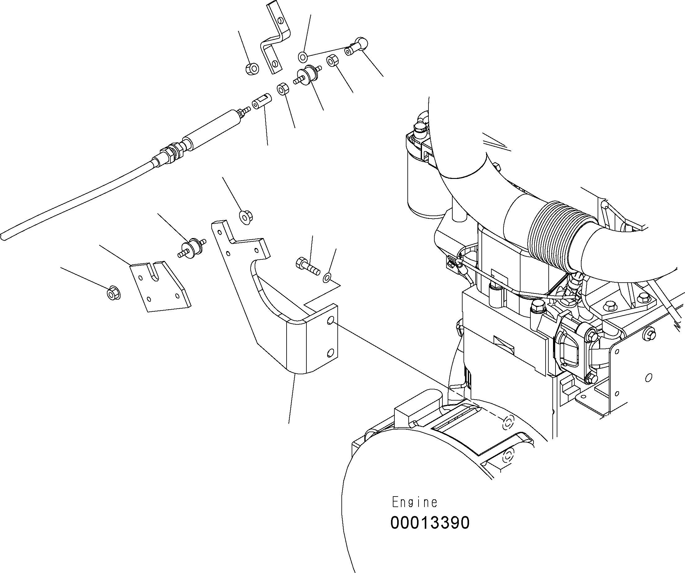 Wheel Loaders Komatsu / WA150PZ-5 S/N H50001 - Up(wa150pz) / ENGINE CONTROL(K0-117 : K4410-01A0)