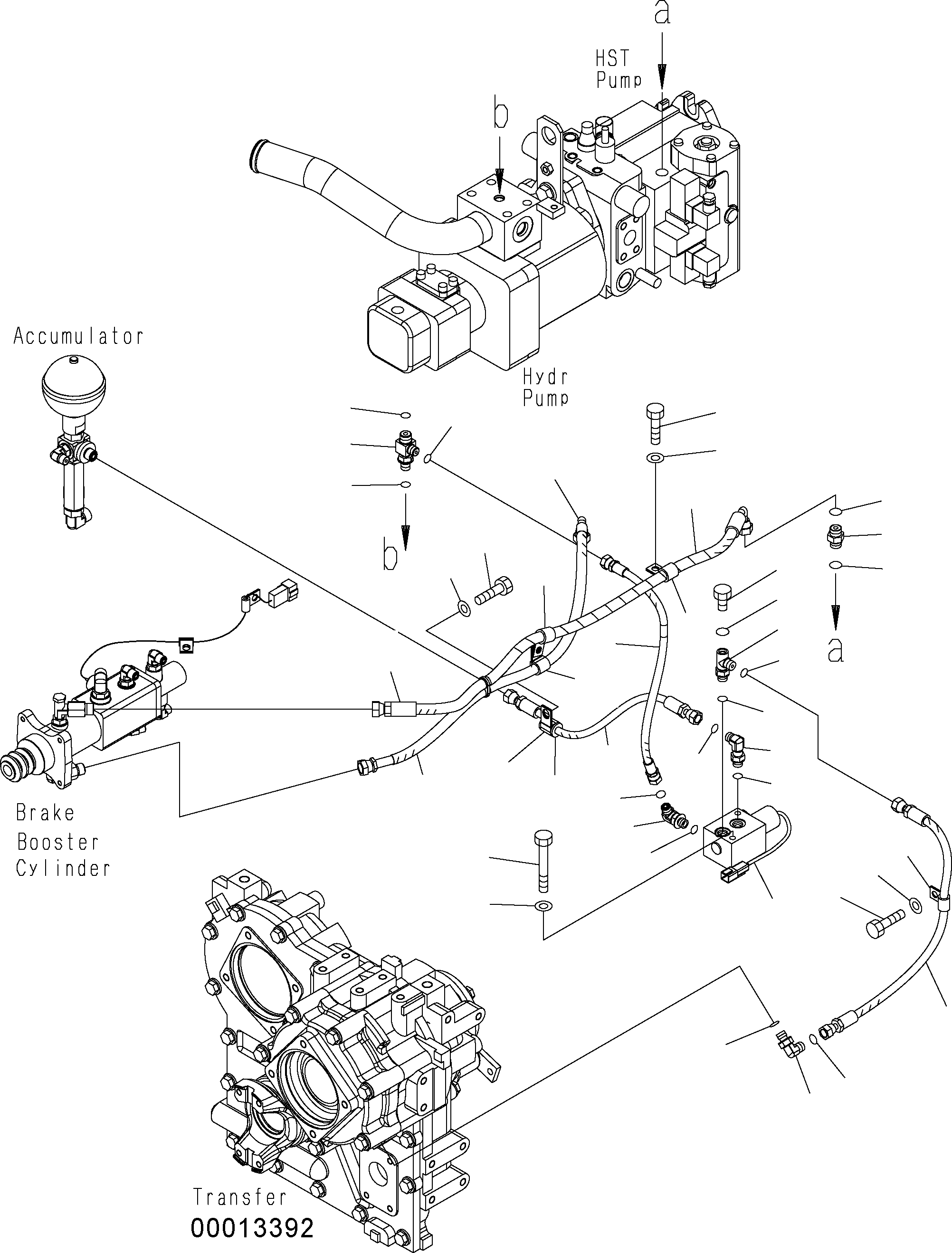 Wheel Loaders Komatsu / WA150PZ-5 S/N H50001 - Up(wa150pz) / INCHING CONTROL(K0-118 : K4450-01A0)