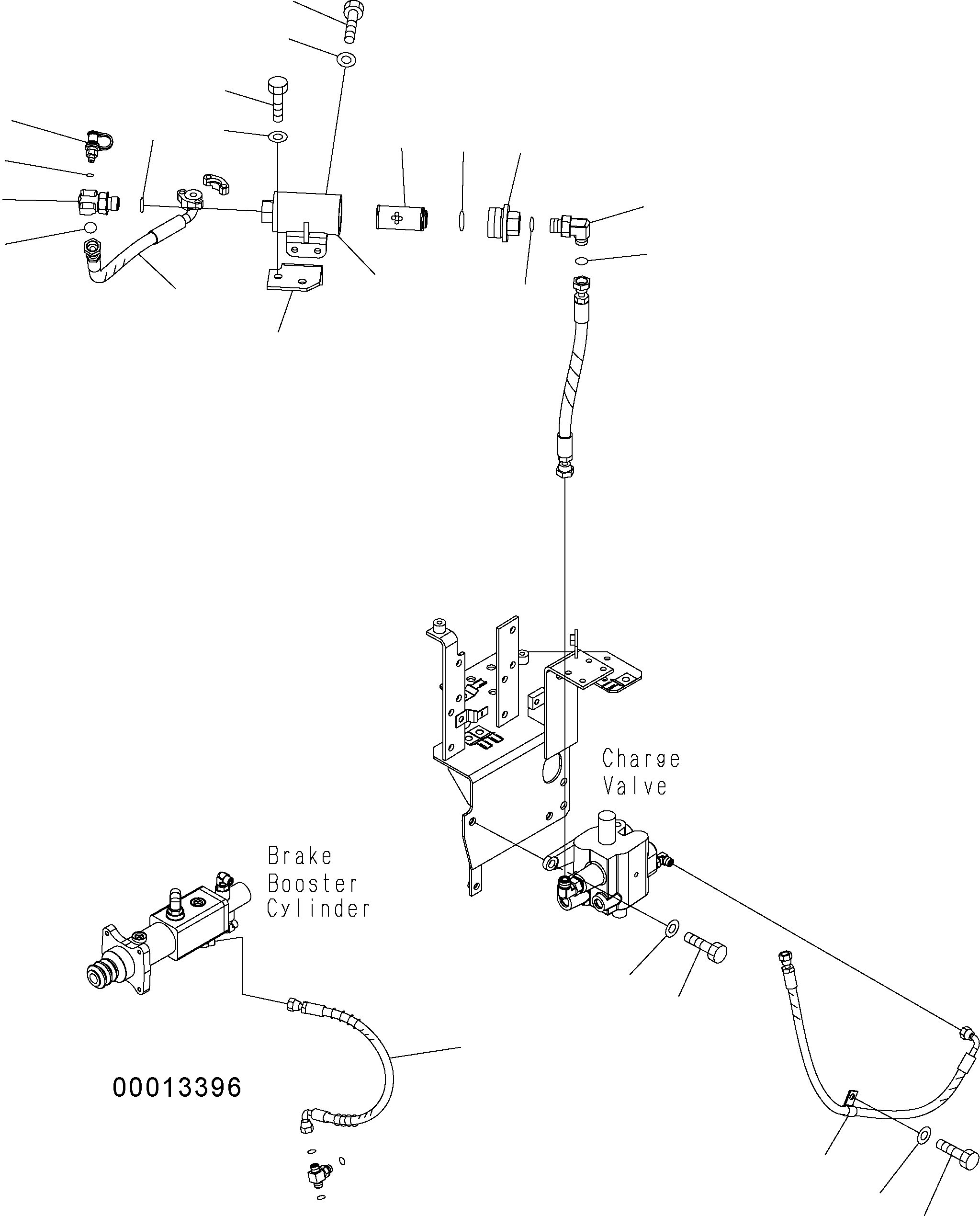 Wheel Loaders Komatsu / WA150PZ-5 S/N H50001 - Up(wa150pz) / BRAKE CONTROL (ACUUMLATOR)(K0-120 : K4460-02A0)