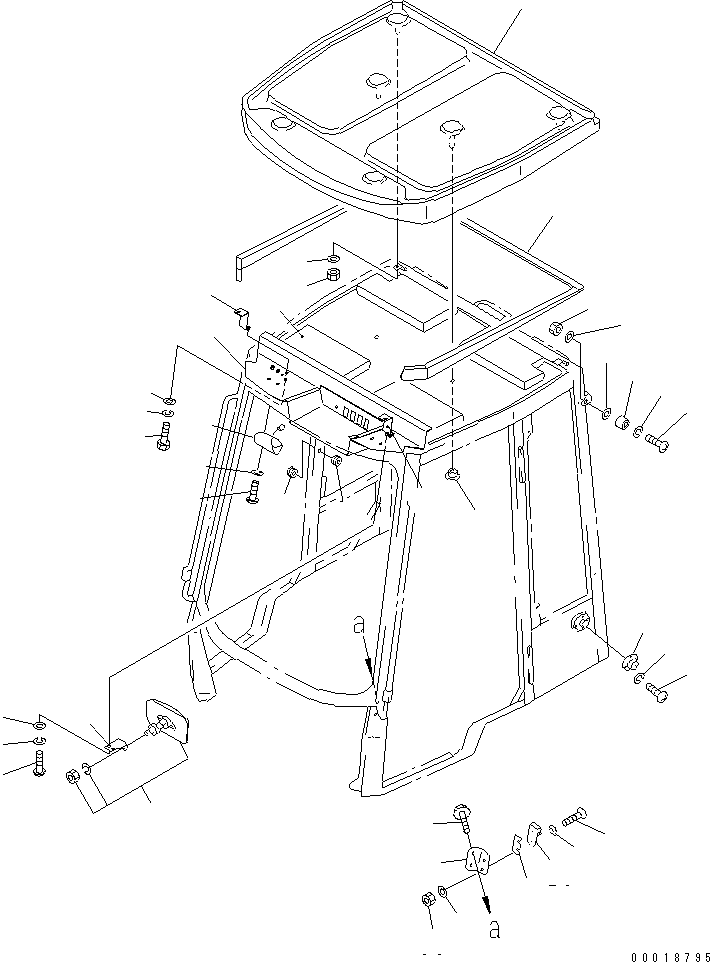 Wheel Loaders Komatsu / WA20-2 S/N 10001-UP(wa20-2c) / OPERATOR