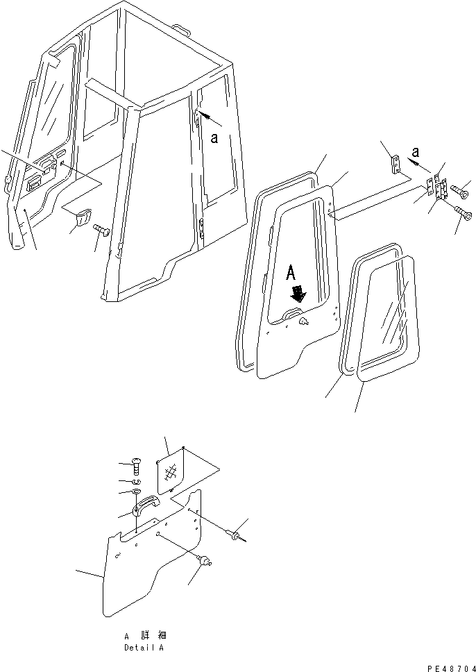 Wheel Loaders Komatsu / WA20-2 S/N 10001-UP(wa20-2c) / OPERATOR