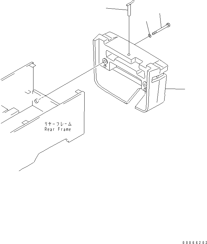 Wheel Loaders Komatsu / WA20-2 S/N 10001-UP(wa20-2c) / COUNTER WEIGHT(#13801-)(270190 : M4510-01A0A)