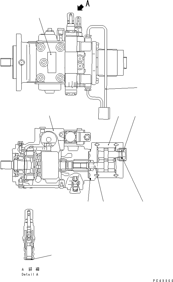 Wheel Loaders Komatsu / WA20-2 S/N 10001-UP(wa20-2c) / MAIN PUMP (INNER PARTS)(#10842-11895)(420050 : Y1610-01A0B)