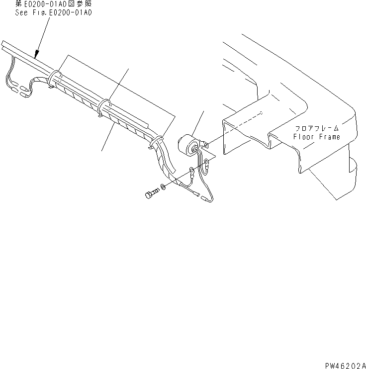 Wheel Loaders Komatsu / WA20-2 S/N 10001-UP(wa20-2r) / BACK-UP ALARM(120120 : E0400-01A0)