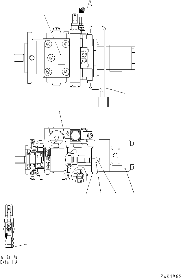 Wheel Loaders Komatsu / WA20-2 S/N 10001-UP(wa20-2r) / MAIN PUMP (INNER PARTS)(#11896-)(420070 : Y1610-01A0C)