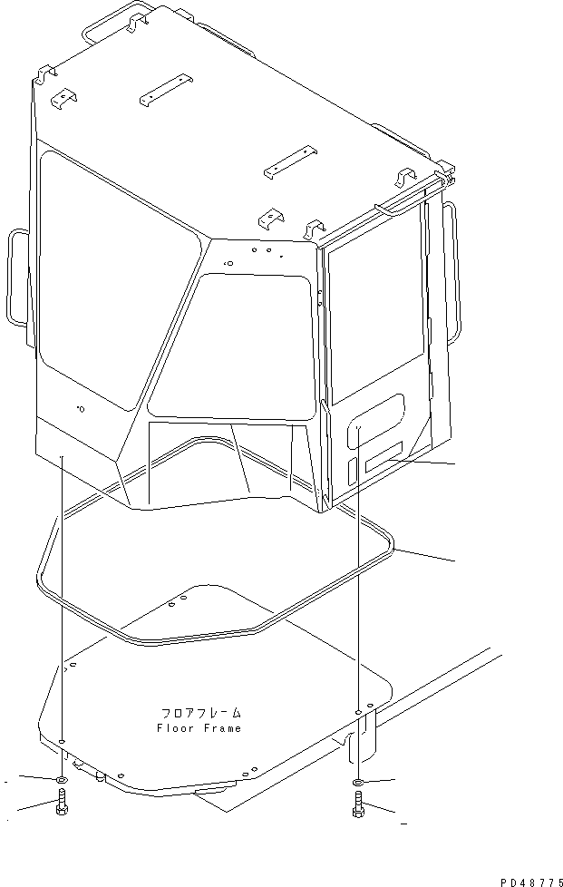 Wheel Loaders Komatsu / WA200-3-XW S/N 60001-62999(wa200-2r) / OPERATOR