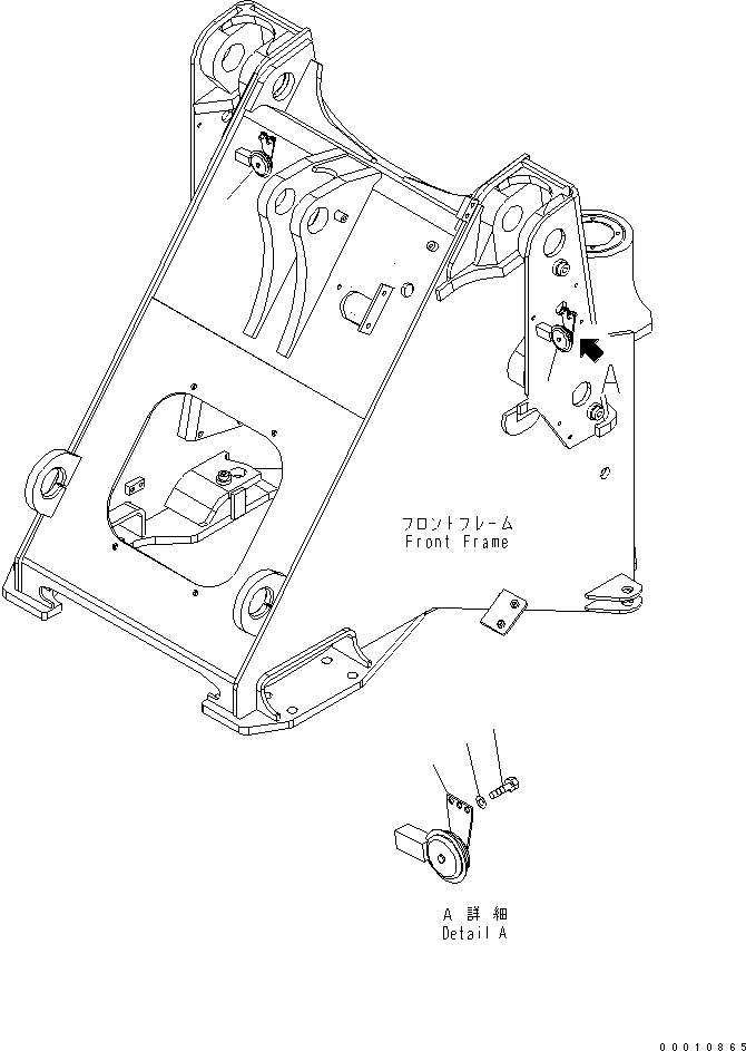 Wheel Loaders Komatsu / WA200-5-SS S/N 65001-UP(wa200-7r) / HORN(120120 : E0410-01A0)