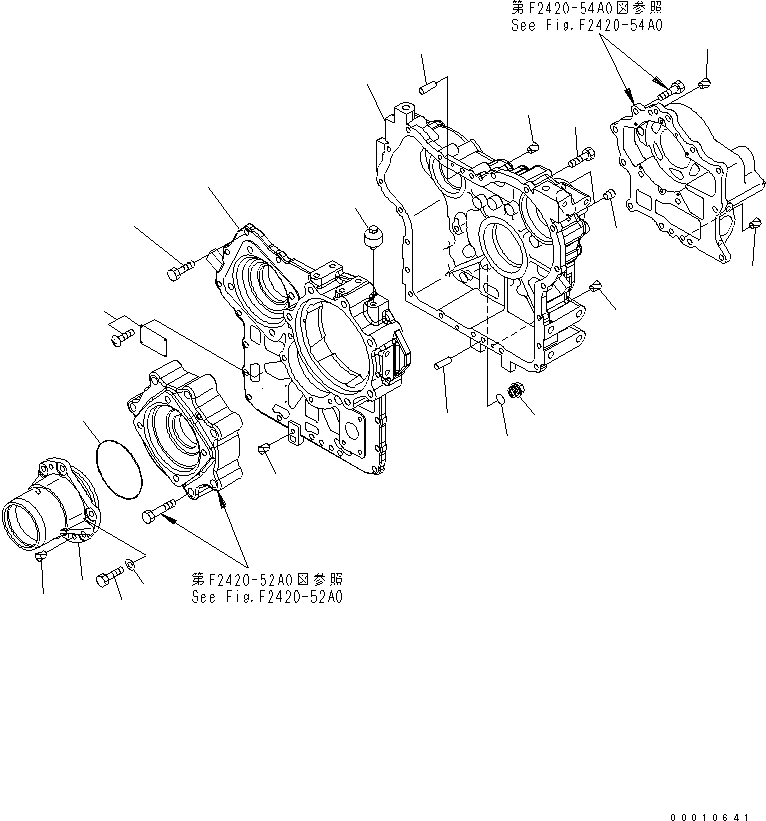 Wheel Loaders Komatsu / WA200-5-SS S/N 65001-UP(wa200-7r) / TRANSFER (1/4) (CASE)(150020 : F2420-51A0)
