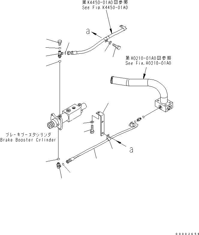 Wheel Loaders Komatsu / WA200-5-SS S/N 65001-UP(wa200-7r) / FLOOR (INCHING BRAKE)(240290 : K0210-13A0)