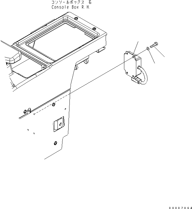 Wheel Loaders Komatsu / WA200-5-SS S/N 65001-UP(wa200-7r) / FLOOR (E.C.S.S CONTROLER)(240440 : K0210-24A0)