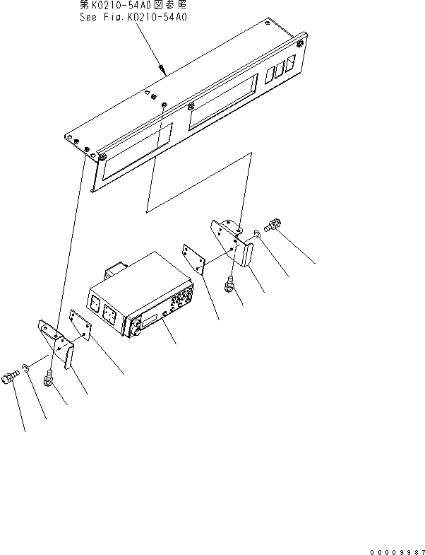 Wheel Loaders Komatsu / WA200-5-SS S/N 65001-UP(wa200-7r) / RADIO (AM¤FM)(241150 : K0810-01A0)