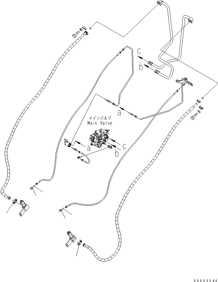 Wheel Loaders Komatsu / WA250PZ-6 S/N 75001-75749 (For EU)(wa250p3c) / MULTI COUPLER (ABLE TO AVAIL FOR MULTI COUPLER)(#75001-)(300040 : T4121-01A2)