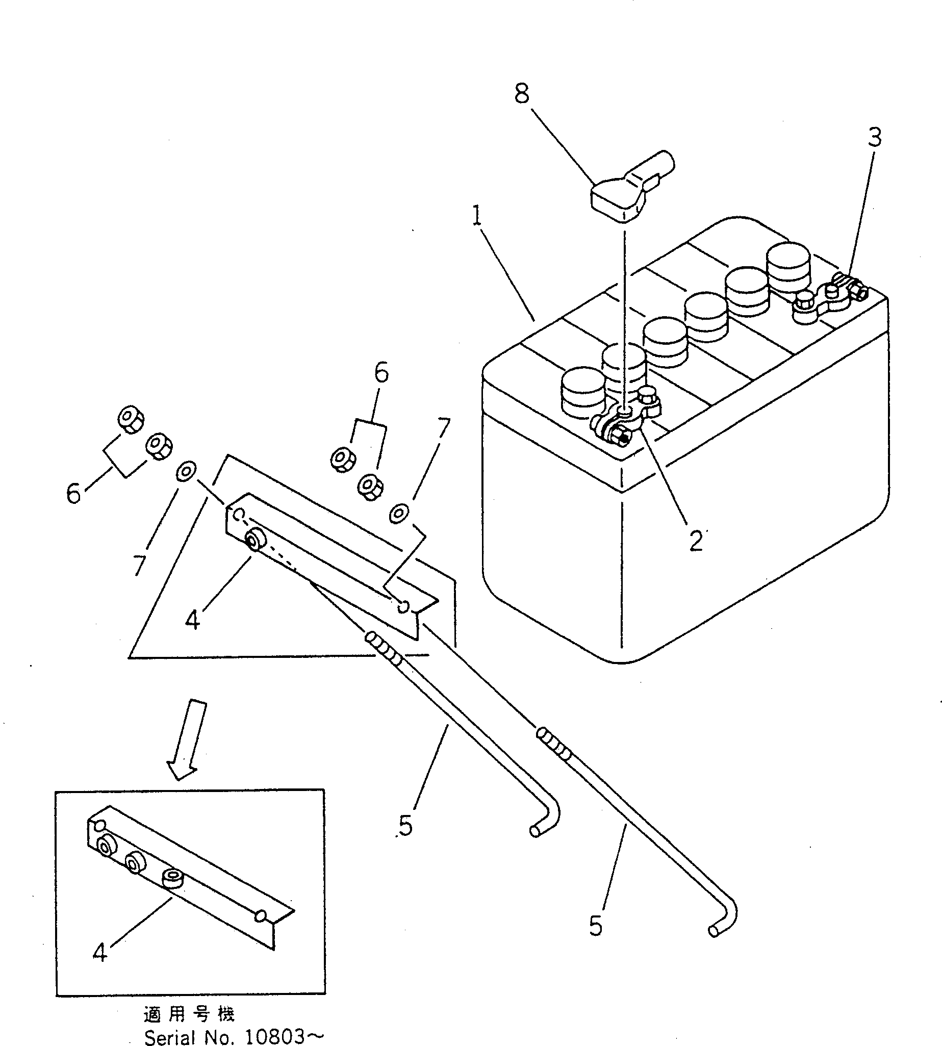 Wheel Loaders Komatsu / WA30-3 S/N 9001-UP(wa30-3c) / BATTERY(030060 : 1401)