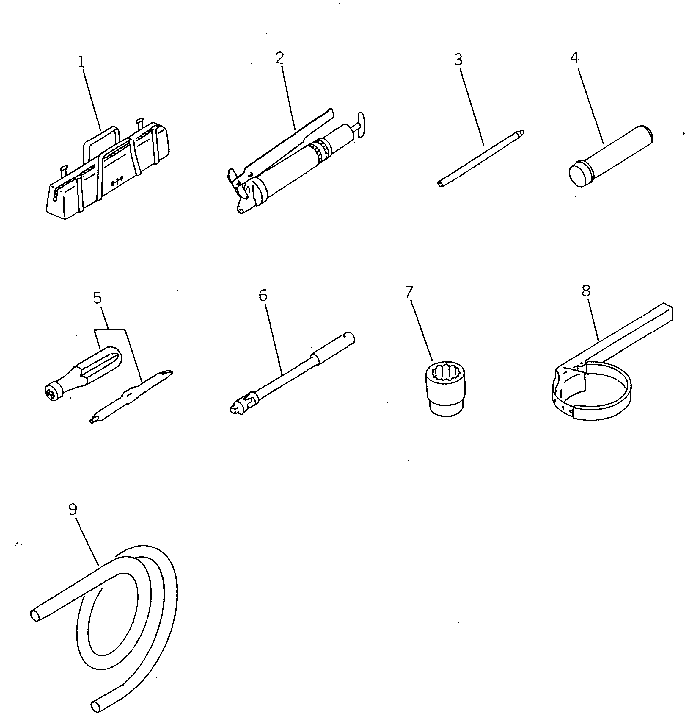 Wheel Loaders Komatsu / WA30-3 S/N 9001-UP(wa30-3c) / TOOL(240020 : 9901)