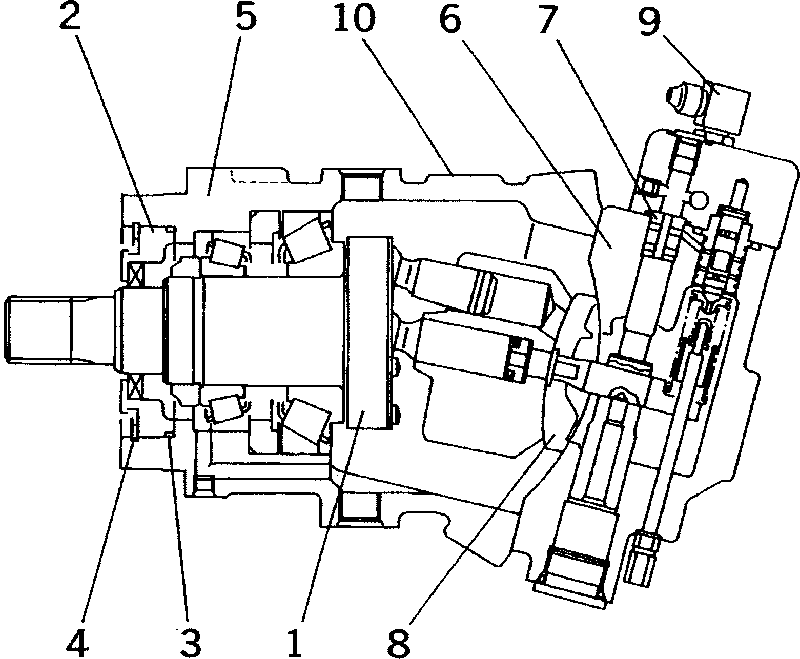 Wheel Loaders Komatsu / WA30-5-CN S/N 26001-UP(wa30-50r) / TRAVEL MOTOR (INNER PARTS)(420140 : Y1651-01A0)