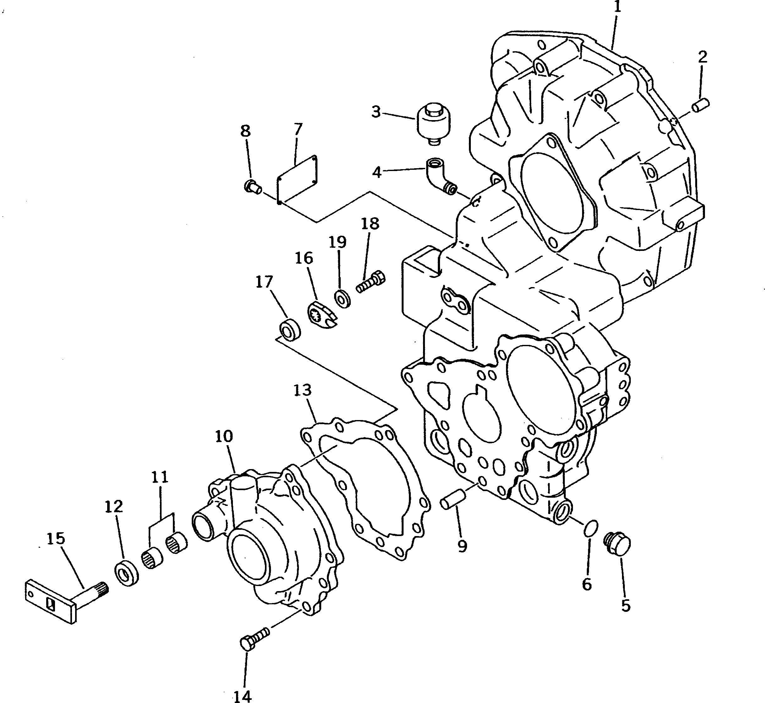 Wheel Loaders Komatsu / WA30-5 S/N 15001-UP(wa30-5c) / TRANSFER (1/2)(#15001-17839)(150010 : F2320-51A0)