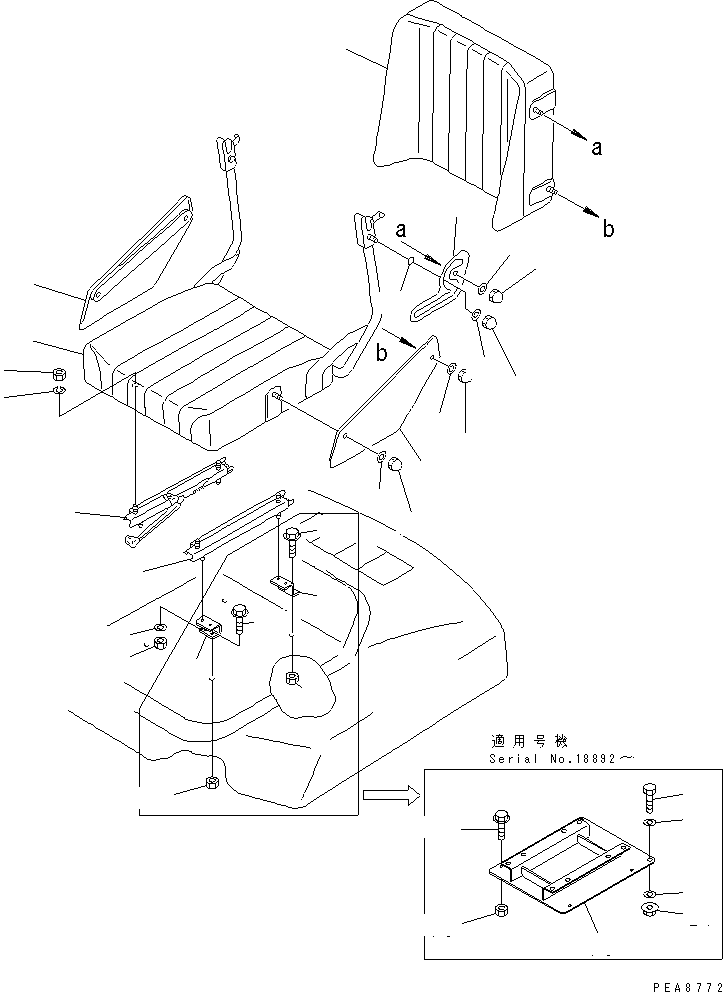Wheel Loaders Komatsu / WA30-5 S/N 15001-UP(wa30-5c) / OPERATOR