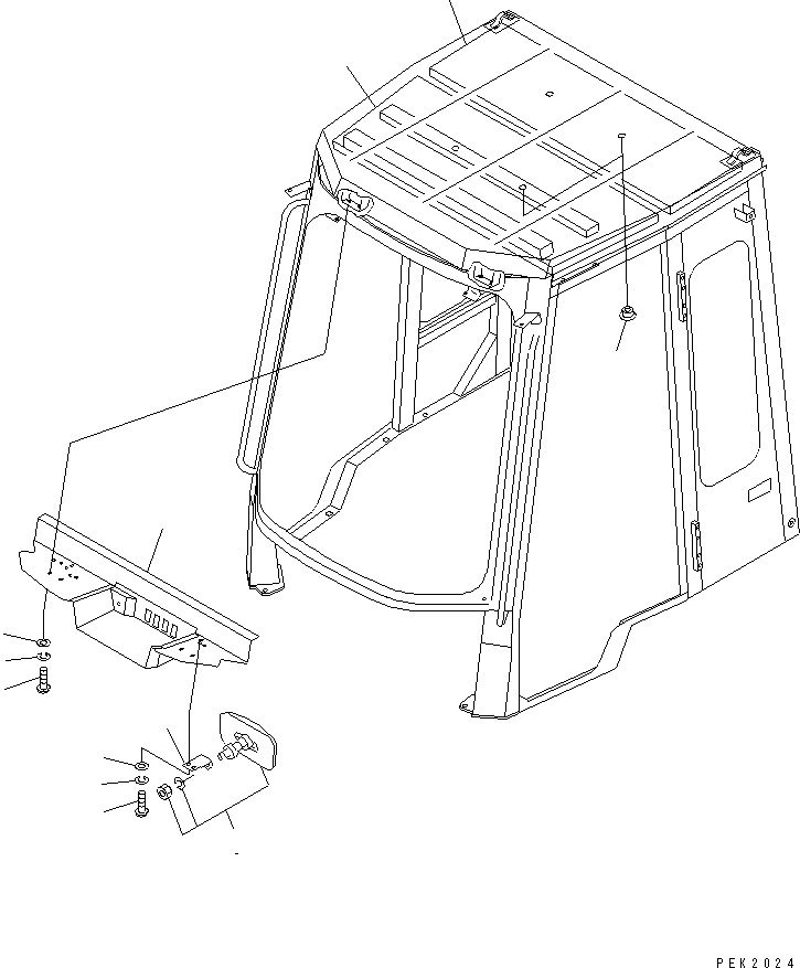 Wheel Loaders Komatsu / WA30-5 S/N 15001-UP(wa30-5c) / OPERATOR