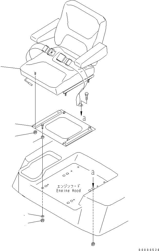 Wheel Loaders Komatsu / WA30-5 S/N 15001-25999 (For North America)(wa30-5nc) / OPERATOR