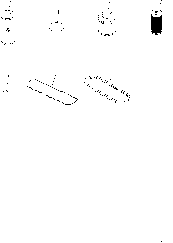 Wheel Loaders Komatsu / WA30-5 S/N 15001-25999 (For North America)(wa30-5nc) / SPARE PARTS (NORTH AMERICA SPEC.)(#22005-)(390010 : V0100-01A1)