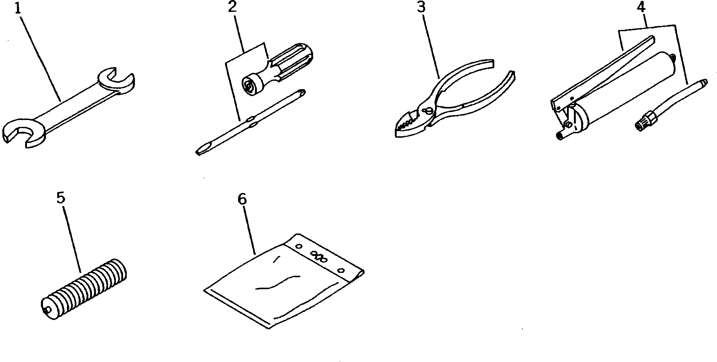 Wheel Loaders Komatsu / WA30-5 S/N 15001-25999 (For North America)(wa30-5nc) / TOOL(#15001-)(390020 : V0300-01A0)