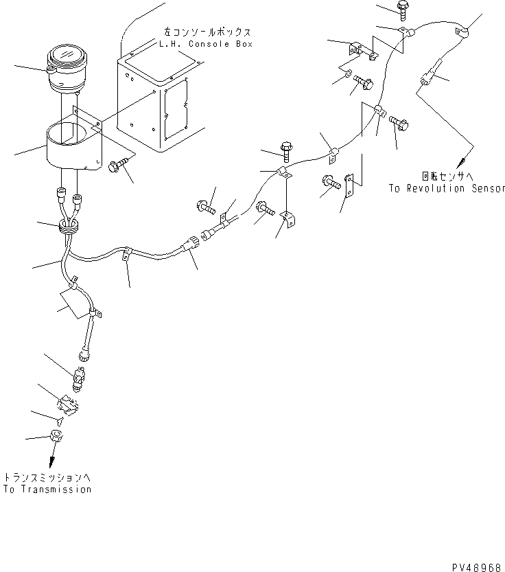 Wheel Loaders Komatsu / WA300-3A-XW S/N 50001-52999(wa300-2r) / TACHOGRAPH (WITH 2-PERSONS CAB)(#50001-)(030090 : 1751)