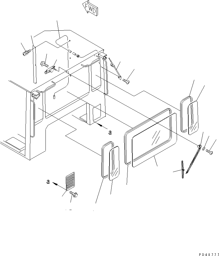 Wheel Loaders Komatsu / WA300-3A-XW S/N 50001-52999(wa300-2r) / OPERATOR