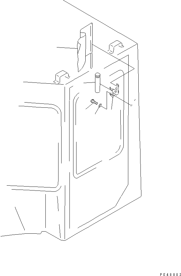 Wheel Loaders Komatsu / WA300-3A-XW S/N 50001-52999(wa300-2r) / RED FUSE AND RED FLAG (WITH 2-PERSONS CAB)(#50001-)(120500 : 5991)