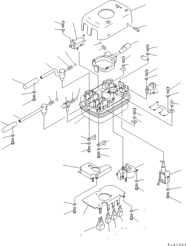Wheel Loaders Komatsu / WA300-3A-X S/N 50001-52999(wa300-3r) / TRANSMISSION CONTROL SWITCH(#50001-)(030110 : 1451)