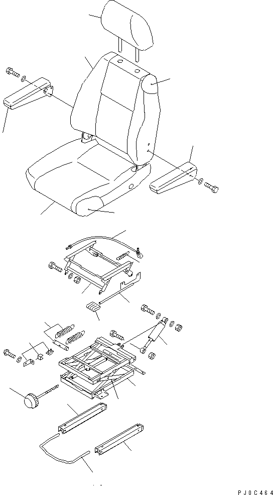 Wheel Loaders Komatsu / WA300-3A-X S/N 50001-52999(wa300-3r) / OPERATOR