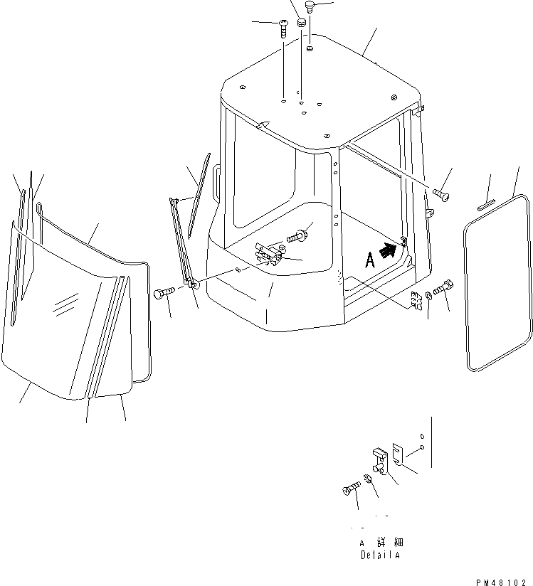 Wheel Loaders Komatsu / WA300-3A-X S/N 50001-52999(wa300-3r) / OPERATOR
