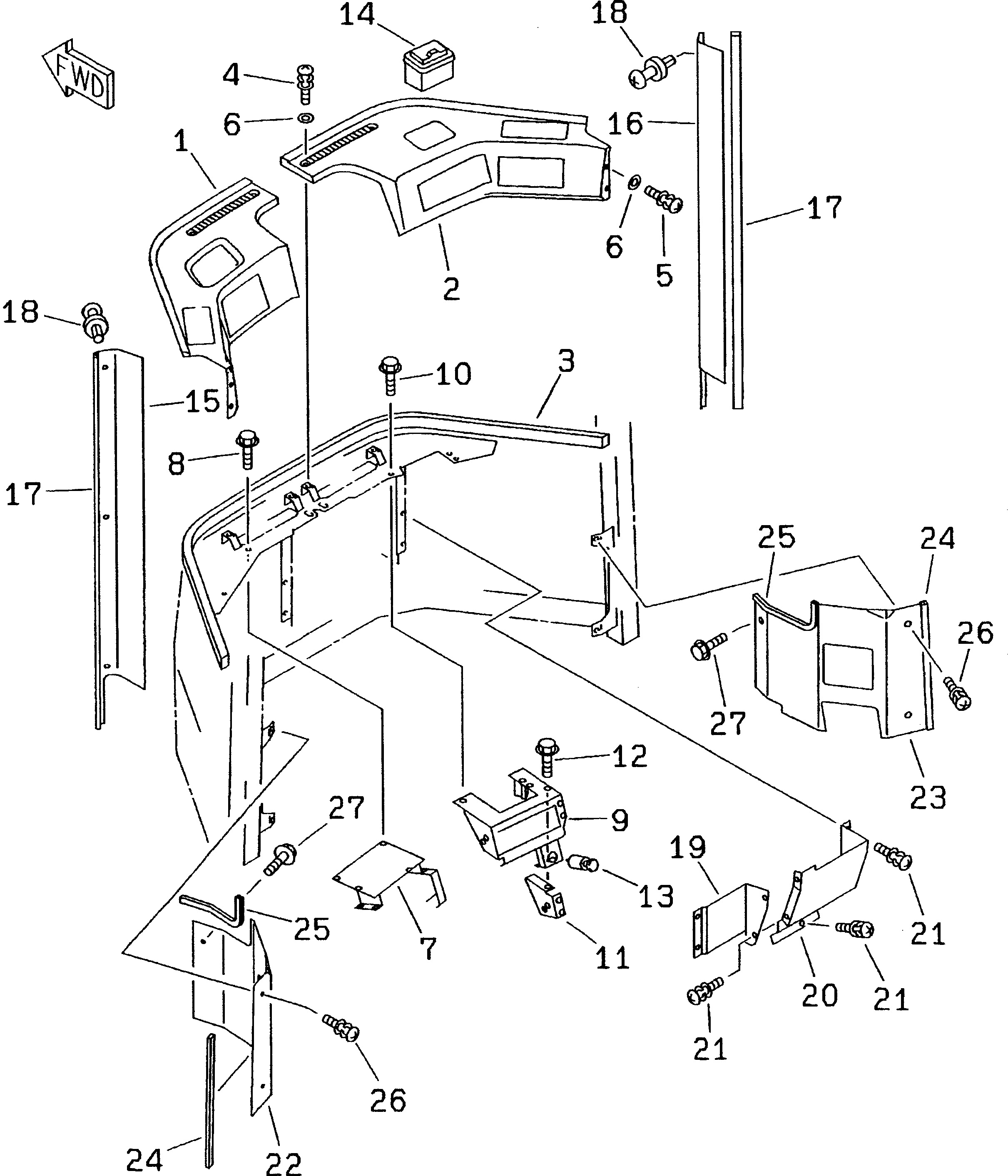 Wheel Loaders Komatsu / WA300-3A-X S/N 50001-52999(wa300-3r) / OPERATOR