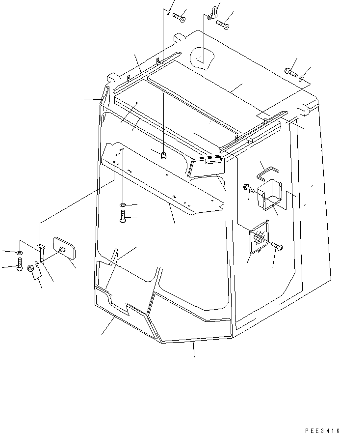 Wheel Loaders Komatsu / WA320-3 S/N 50001-UP (For China)(wa320-4c) / OPERATOR