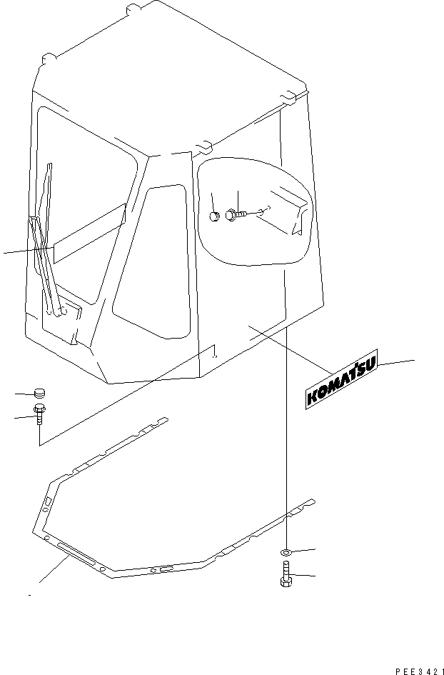 Wheel Loaders Komatsu / WA320-3 S/N 50001-UP (For China)(wa320-4c) / OPERATOR