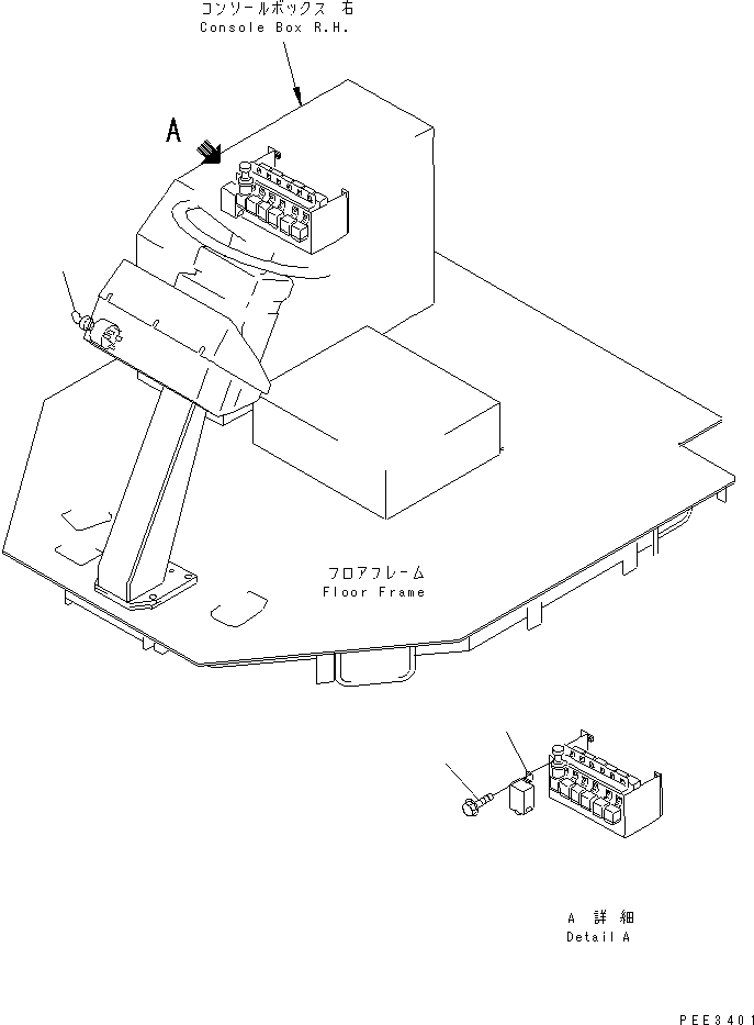 Wheel Loaders Komatsu / WA320-3CS S/N 50001-UP (Custom Spec.)(wa320-6c) / ELECTRICAL SYSTEM (STARTING SWITCH AND FLASHER) (FOR SANDY DUSTY AREA ARRANGEMENT)(120110 : E0260-01A1)