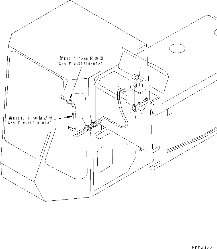 Wheel Loaders Komatsu / WA320-3CS S/N 50001-UP (Custom Spec.)(wa320-6c) / WINDOW WASHER TANK(240150 : K0350-01A0)