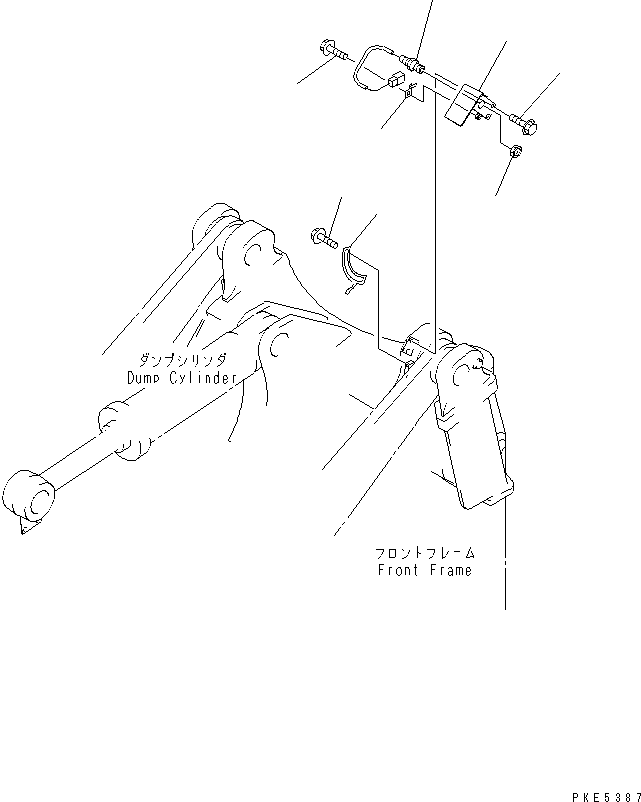 Wheel Loaders Komatsu / WA320-3CS S/N 50001-UP (Custom Spec.)(wa320-6c) / BOOM KICK OUT(#50220-)(330040 : T4110-04A2)