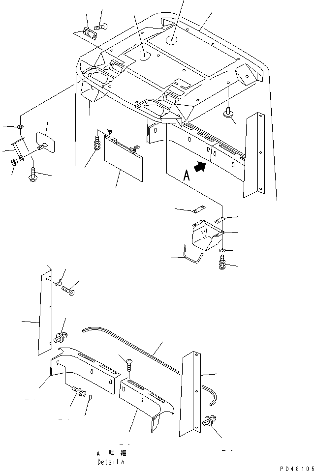Wheel Loaders Komatsu / WA320-3 S/N 50001-52999 (Overseas Version)(wa320-7c) / OPERATOR