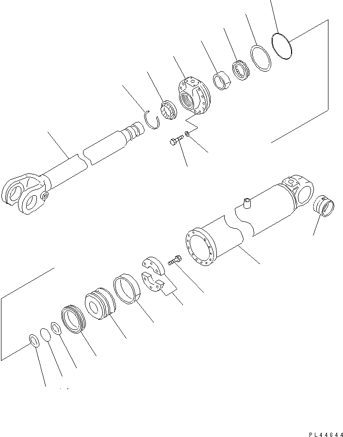Wheel Loaders Komatsu / WA320-3 S/N 50001-52999 (Overseas Version)(wa320-7c) / LIFT CYLINDER(#50001-)(180160 : 6301)