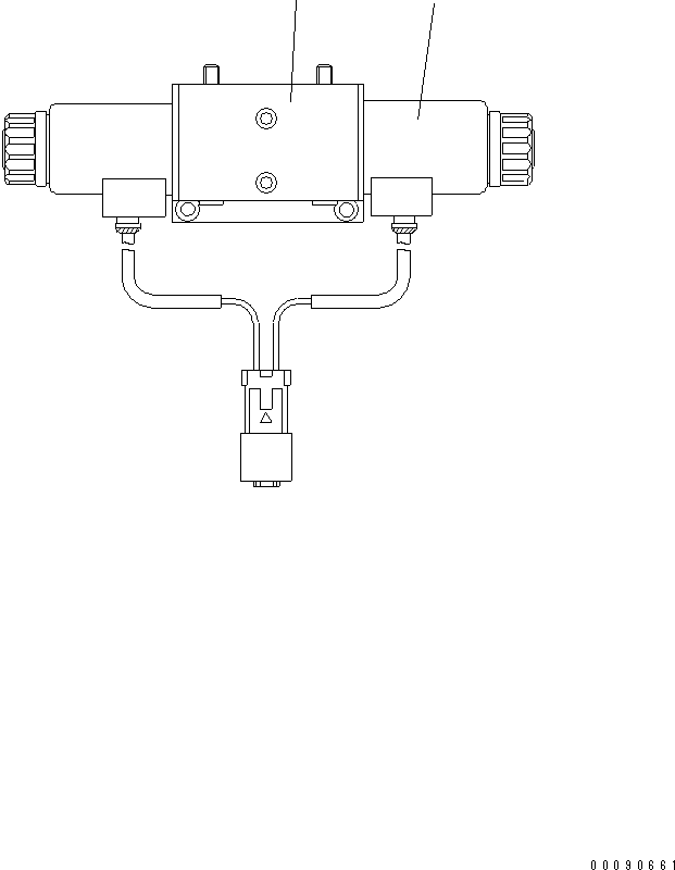 Komatsu parts book diagram for WA320-5 S/N 60001-UP: PUMP (14/17)(#60087-62461)