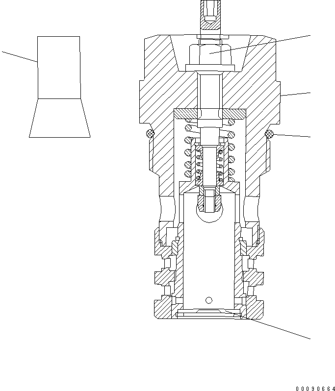 Komatsu parts book diagram for WA320-5 S/N 60001-UP: PUMP (16/17)(#62021-62461)