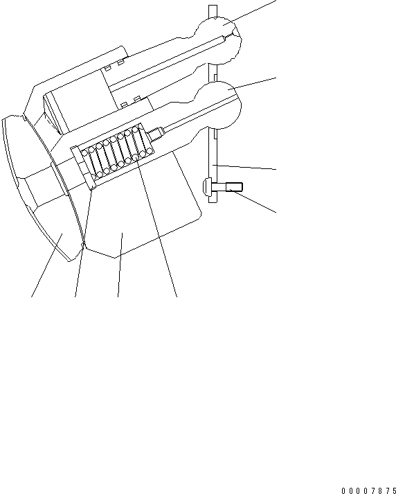 Komatsu parts book diagram for WA320-5 S/N 60001-UP: MOTOR (3/6)(#62021-)