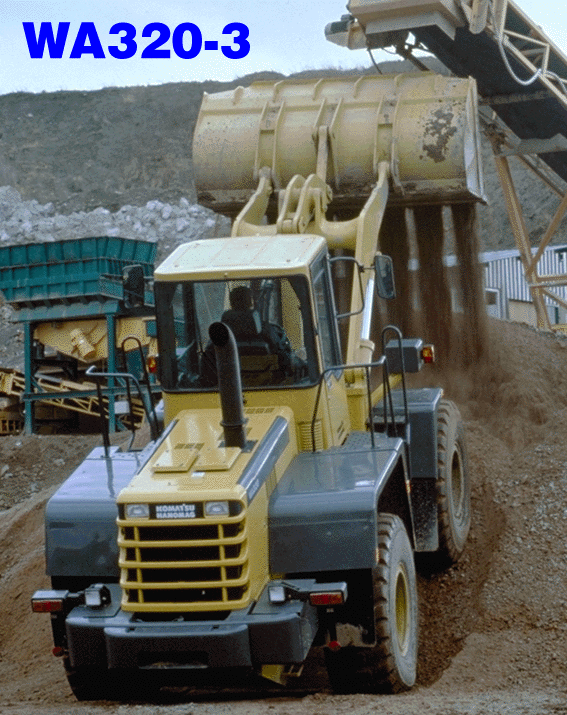 Wheel Loaders Komatsu / WA320-3 S/N WA320H20051-20560(wa320_3)