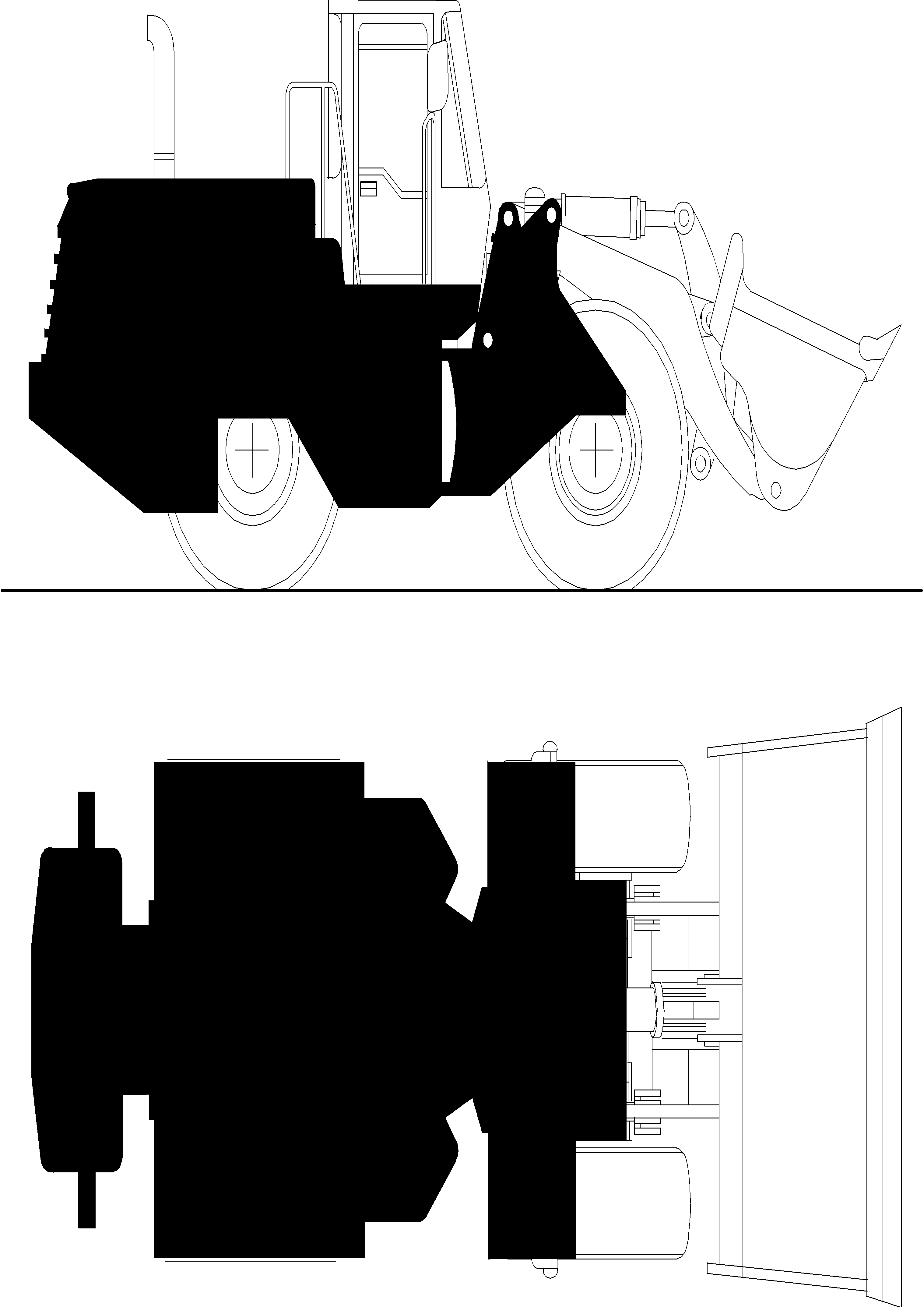 Wheel Loaders Komatsu / WA320-3 S/N WA320H20051-20560(wa320_3) / 10 FRAME(10 : 10)