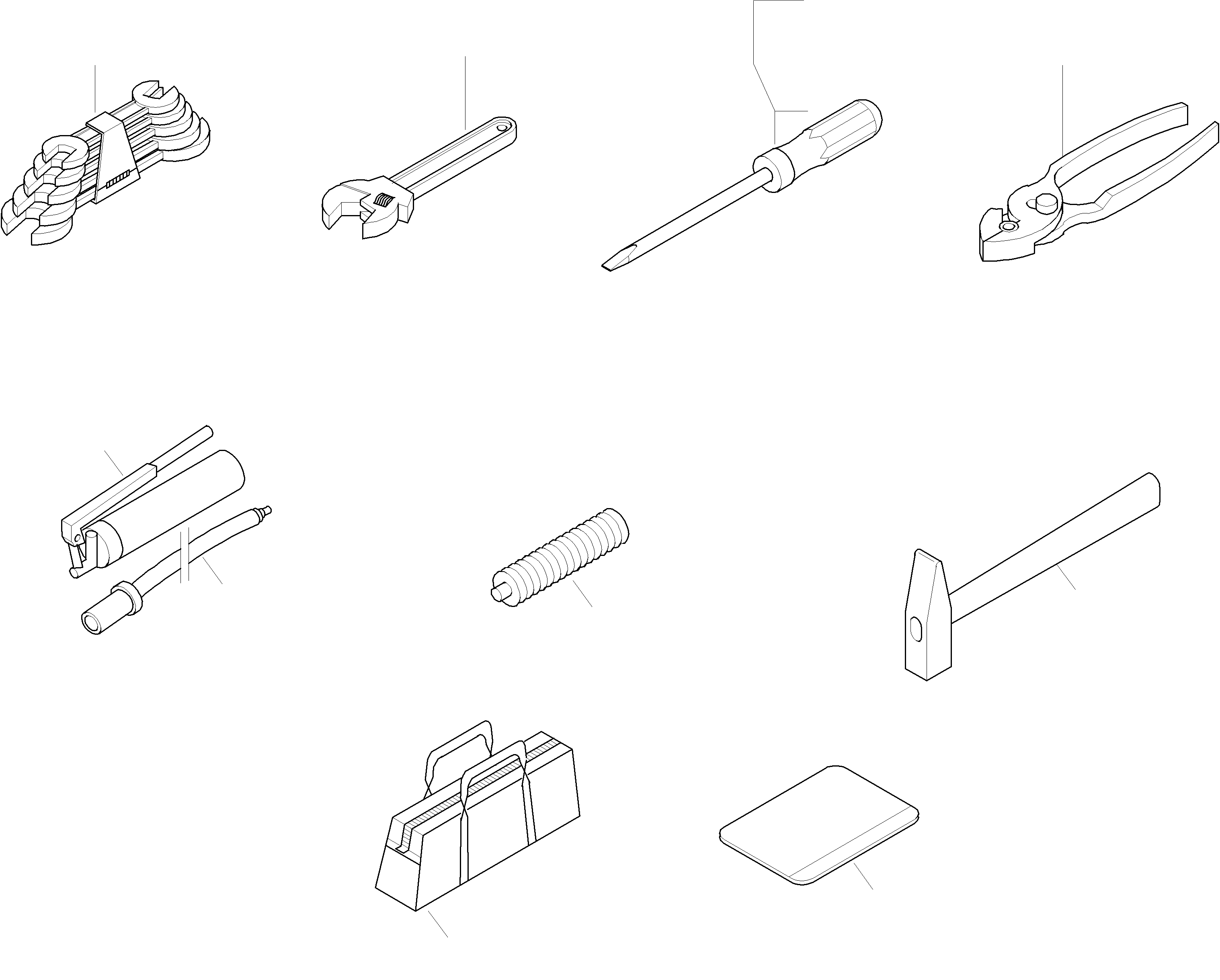 Wheel Loaders Komatsu / WA320-3 S/N WA320H20051-20560(wa320_3) / TOOLS(12-02 : K0061)