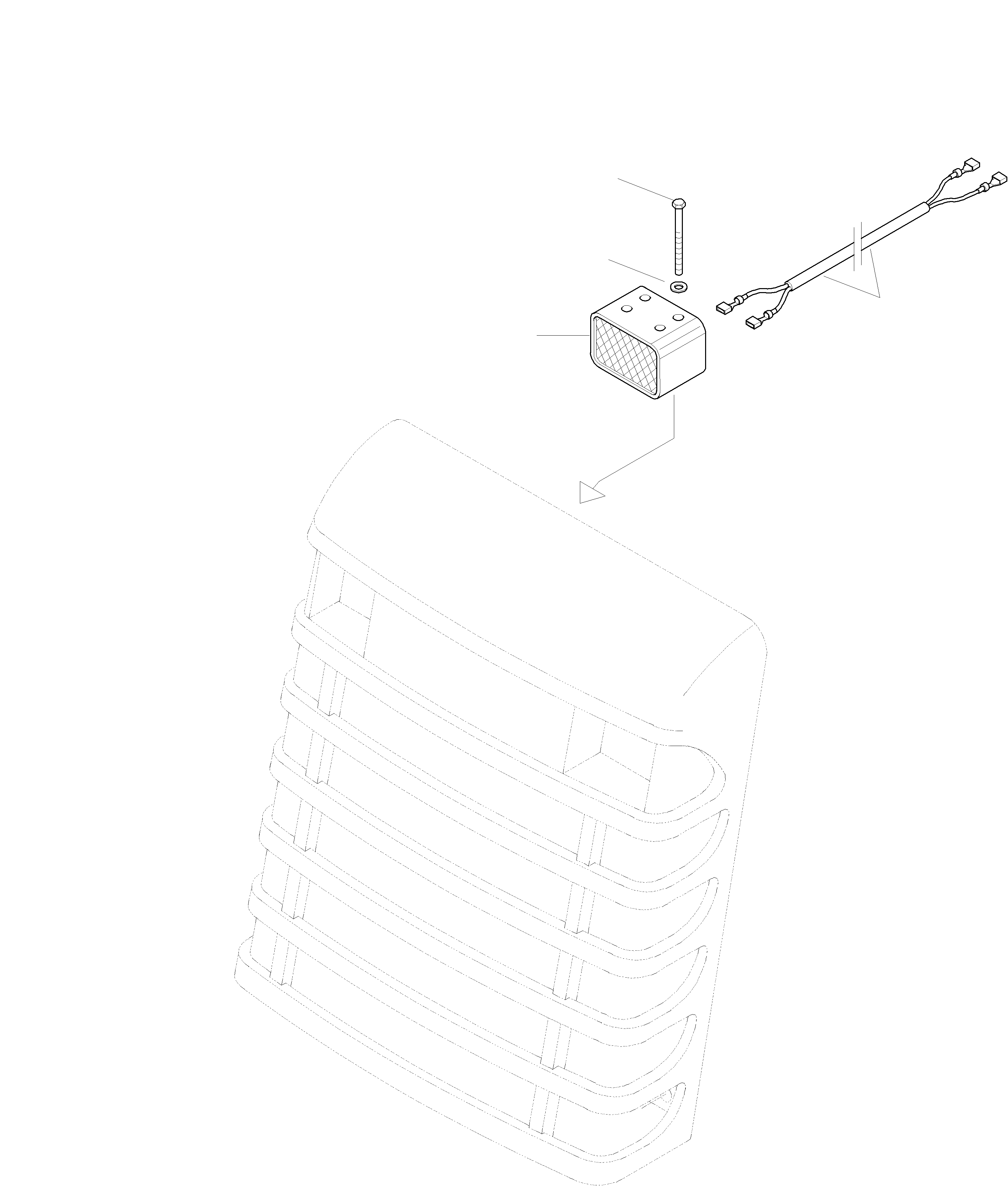 Wheel Loaders Komatsu / WA320-3 S/N WA320H20051-20560(wa320_3) / BACK UP ALARM(03-71 : K0254)