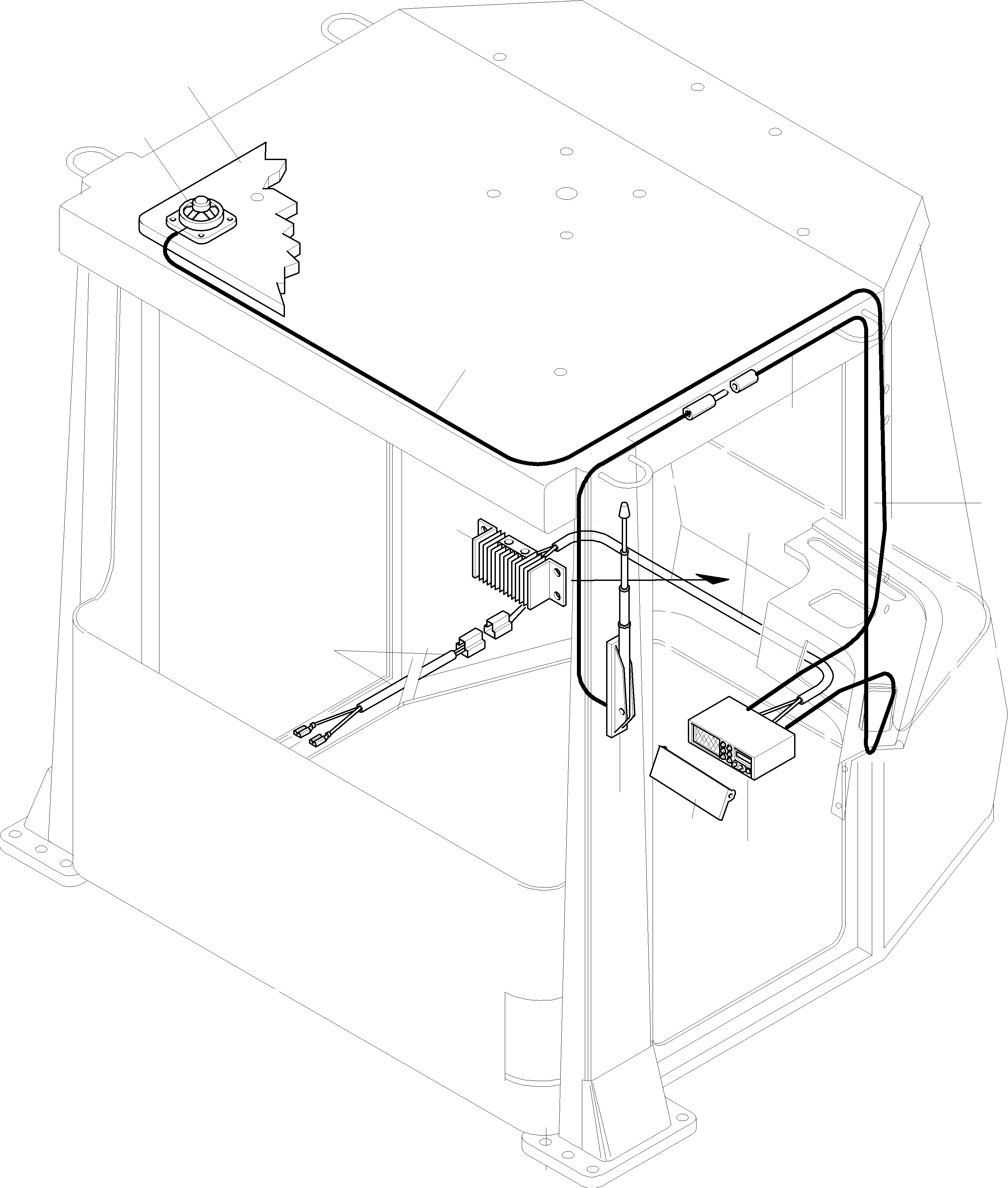Wheel Loaders Komatsu / WA320-3 S/N WA320H20051-20560(wa320_3) / RADIO(03-68 : K0255)